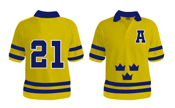 Sweden Celly Golf Shirts